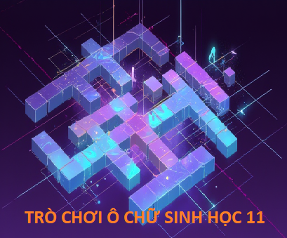 Trò chơi ô chữ sinh học 11